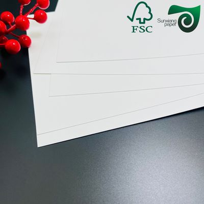 170gsm 190gsm C1S Ivory SBS Paper Board For Garment Hangtags 30 40 Inch