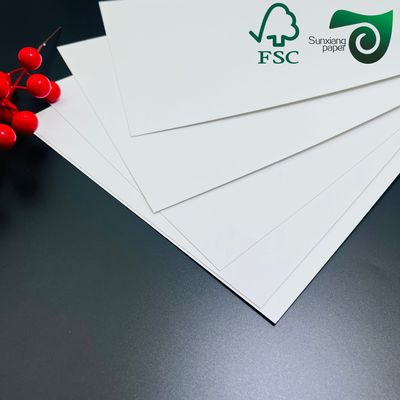 190gsm 400gsm One Side Coated White Board Paper With Folding Resistance