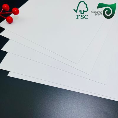 350gsm C1S Coated FBB SBS Paper Board For Pharmaceutical Packaging 37" 25" Lightweight