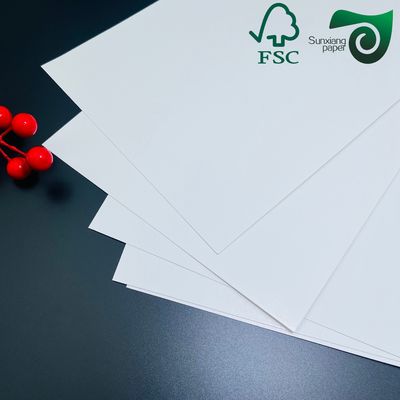 350gsm C1S Coated FBB SBS Paper Board For Pharmaceutical Packaging 37" 25" Lightweight