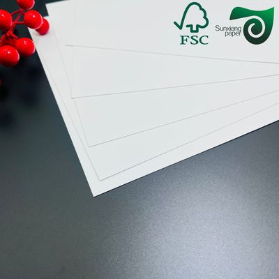 FSC 190gsm 210gsm C1S SBS Paper Board 70cm 100cm For Shopping Bags Ivory Board Paper