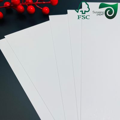 250gsm 300gsm One Sided Coated FBB Board 700mm 1000mm Ideal For Cosmetics Packaging FSC