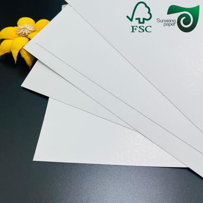 FSC Certified C1S Ivory Board Paper 250gsm 270gsm 300gsm Folded