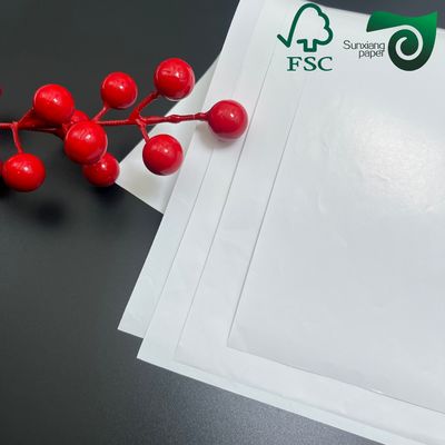 100grs 128grs 157grs White Coated Cardboard Brilliant Coated Face C2S Couche Paper 81x116cm