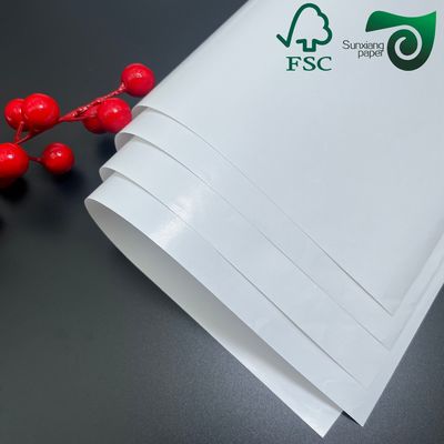 100grs 128grs 157grs White Coated Cardboard Brilliant Coated Face C2S Couche Paper 81x116cm