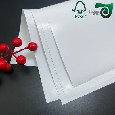 FSC 140gsm 300gsm Moisture Resistant C2S Glossy Couche Paper For Business Cards