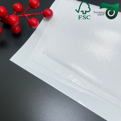 FSC C1S Coated One Side  Glossy Finish Glossy Art Paper 80gsm 90gsm For Label Printing