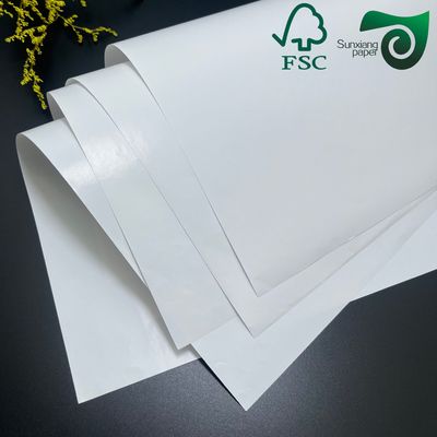 Single Sided Glossy Coated Paper Brilliant Finish For Professional Print