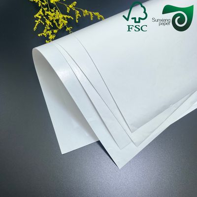 FSC 280gsm 330gsm Double Glossy Coated Paper Blue Black Core C2S