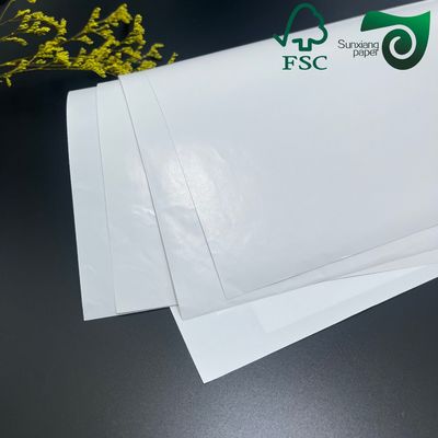 Double  Sided Coated 150g Shiny White Art Paper For Card Production FSC
