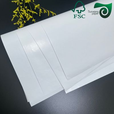 80g 90g Glossy Art White Food Safe Cones Paper