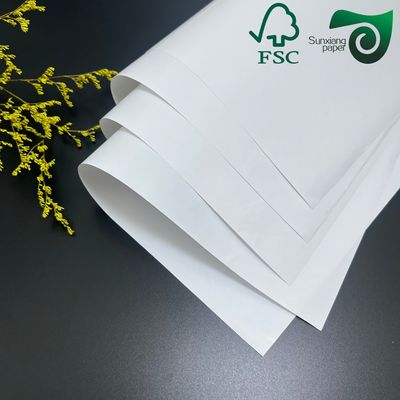 300GSM FSC SGS Certified White Art Gloss Paper Reel 100% Natural Pulp