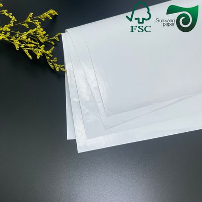 FSC High Gloss White C1S  Coated One Side  Art Paper  70gsm 80gsm For Product Labels