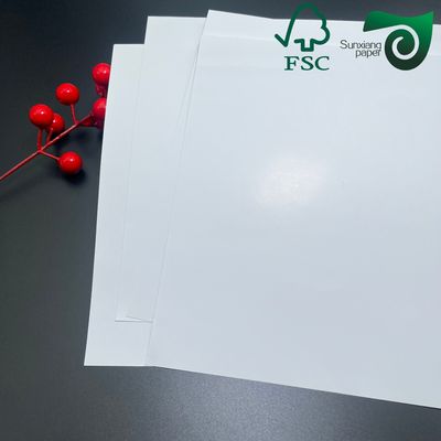 80gsn 23 29 Inch Double  Sided Gloss Coated C2S White Cover Paper FSC Art Paper