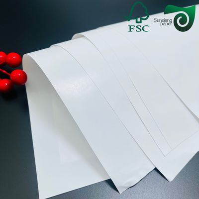 High Gloss One Side Coated Art Paper 70gsm For Labelling Application Glossy