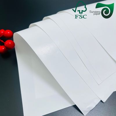 200gsm PE 15gsm Single Side PE Coated Waterproof High Gloss White Art Paper