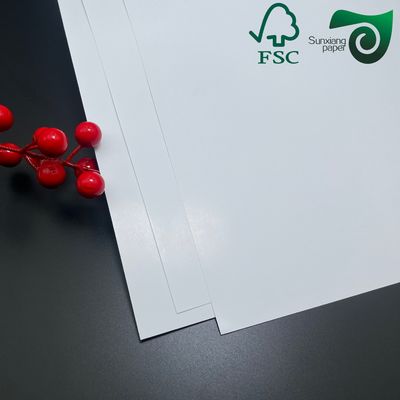 FSC C2S Gloss Matte Coated Paper 200gsm 250gsm Ideal For Journal Printing Double Side Coated