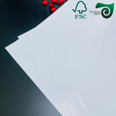FSC A3 A4 Size 128gsm 150gsm Coated Gloss Digital Printing Paper For Menus
