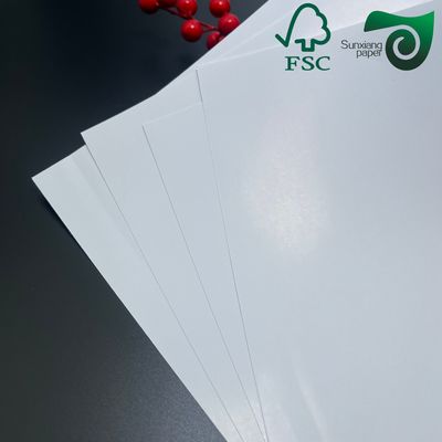 FSC C2S Gloss Matte Coated Paper 200gsm 250gsm Ideal For Journal Printing Double Side Coated