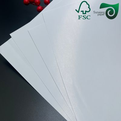70gsm 90gsm FSC C1S Glossy Coated Paper 50mm Roll For Label Printing