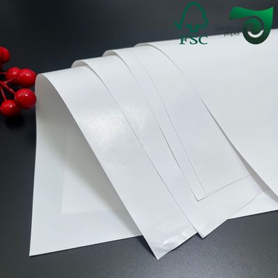 FSC 2 Side Couche Glossy Coated Paper   Anti Curl  115gsm 300gsm C2S Art Board