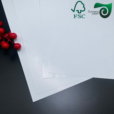 FSC 170gsm 180gsm Double Side Coated C2S Art Paper For Trademarks Virgin Wood Pulp
