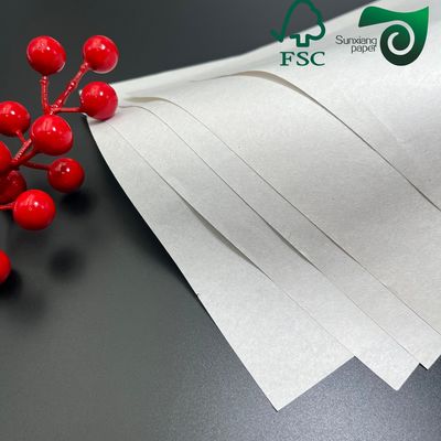FSC 45g White Gray Rolled Newsprint Packing Paper  For Packing Bags