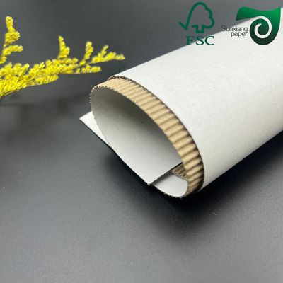 Single Layer E F Flute Corrugated Paper Board For Packaging Boxes