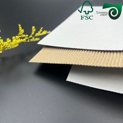 FSC Recyclable Kraft Liner Board Corrugated Paper Roll 80gsm 90gsm 110gsm For Carton Box