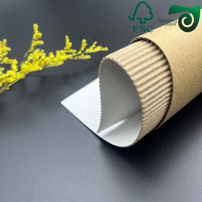 1mm 2mm Micro Flute Corrugated Cardboard Sheets For Food Packaging Box