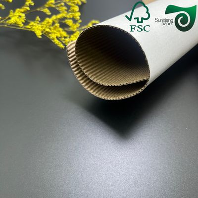 FSC Certified 1.5mm Two Layer Corrugated Cardboard E F Flute For Consumer Packaging