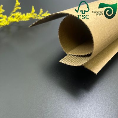 FSC Certified 1.5mm Two Layer Corrugated Cardboard E F Flute For Consumer Packaging