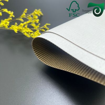FSC Certified Corrugated Cardboard Sheets 1.5mm E F Flute For Consumer Packaging