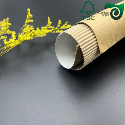 FSC White 120g E Flute Corrugated Paper Superior Heat Insulation Performance Packaging boxes