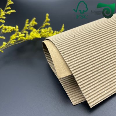 FSC 502mm  693mm Black E   Flute Corrugated Cardboard Sheets For Carton Packing