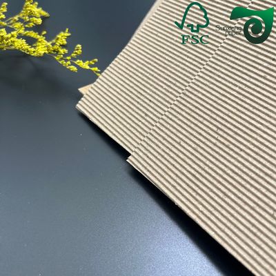 BF FSC 120g E Flute Corrugated Paper With Excellent Heat Insulation