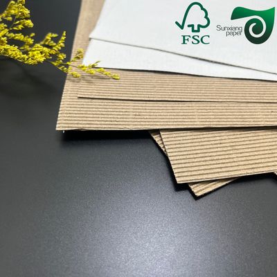 B C E Flute Corrugated Cardboard Sheets Kraft Paperboard With Thicknesses Of 2mm 3mm 3.5mm