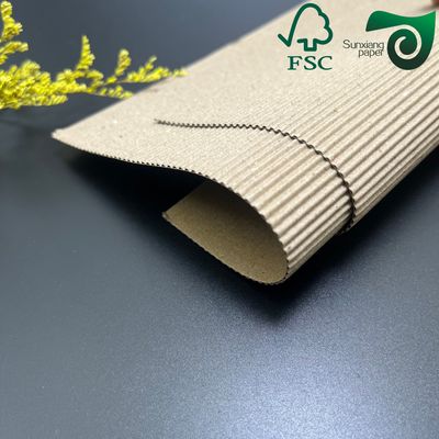 1.2m Wide Two Layer Corrugated Cardboard Rolls With 50m 90m 150m Length Options