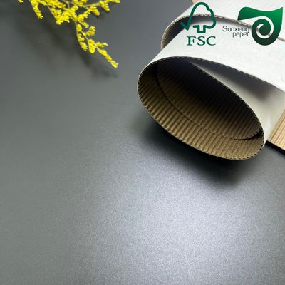 FSC 1mm Thick High Stability Pit F Single Facer Two Layer Corrugated Board for Packaging