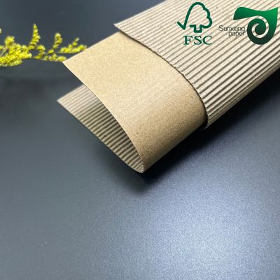 WFW FSC 100g Black F Flute Corrugated Cardboard Sheets