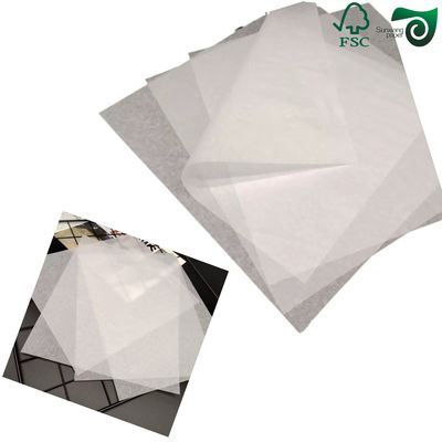 FSC 17gsm 20gsm Acid Free Translucent Glassine Wrapping Paper Rolls  Multi Color For Fruit Vegetable Packaging