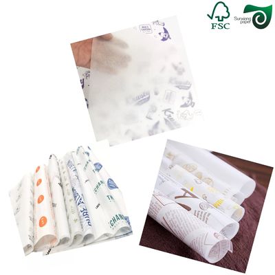 FSC Grade 3 Food Tray Liner Paper 35gsm 40gsm Grease Resistant Paper