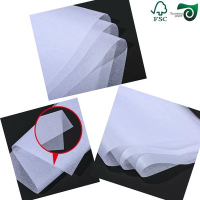 FSC Certified 40gsm 90gsm White Waterproof Paper Wrapping Bags For Grapes  Vegetables