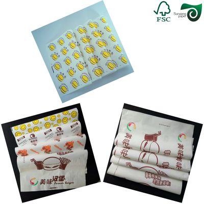 FSC  PFAS Free 45g 50g Kit7 Kit8 Uncoated Food Wrapping Paper High Temp Resistant