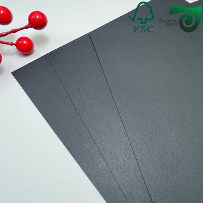 100g 120g Virgin Pulp Solid Black Paper With High Burst Resistance For Shopping Bags