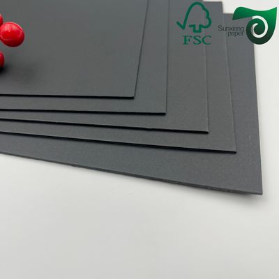 200gsm Virgin Pulp Solid Black Paper With High Burst Resistance For Shopping Bags
