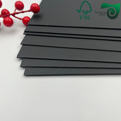 FSC 400GSM Virgin Pulp Black Photo Album Paper  700mm 1000mm   High Toughness