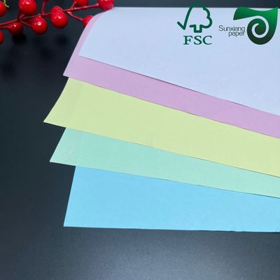 FSC Certified 50gsm 55gsm 8.5 11" Carbonless NCR Copy Paper Ideal For Office Invoices