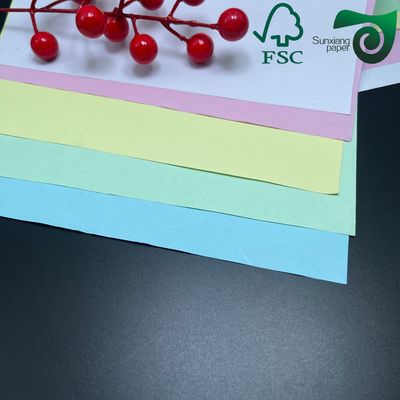FSC Certified 70gsm 75gsm Carbonless Pape Black Image Smooth Finish CF CB 43cm 61cm  A2