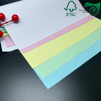 50g 55g A4 Sized CB CFB CF Carbonless Copy Paper For Printing Invoices Receipts